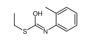 S-ethyl N-(2-methylphenyl)carbamothioate结构式