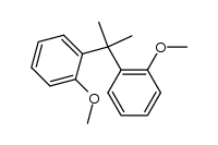 2,2-Bis(2-methoxyphenyl)propane结构式