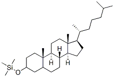 3-[(Trimethylsilyl)oxy]cholestane结构式