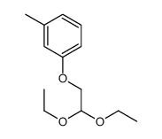 1-(2,2-diethoxyethoxy)-3-methylbenzene Structure