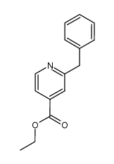 2-benzyl-isonicotinic acid ethyl ester结构式