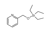 2-(triethylsiloxymethyl)pyridine结构式