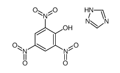 1H-1,2,4-triazole,2,4,6-trinitrophenol结构式