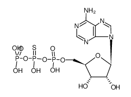 adenosine 5'-O-(2-thiotriphosphate) Structure