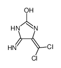 2H-Imidazol-2-one,4-amino-5-(dichloromethylene)-1,5-dihydro-结构式