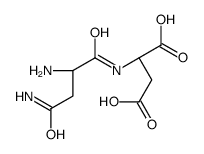 (2S)-2-[[(2S)-2,4-diamino-4-oxobutanoyl]amino]butanedioic acid结构式