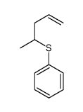 pent-4-en-2-ylsulfanylbenzene Structure