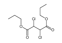 dipropyl 2,3-dichlorobutanedioate Structure