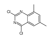 2,4-二氯-6,8-二甲基-喹唑啉结构式