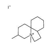 3,5-dimethyl-2,3,4,6,7,7a,8,9,10,11-decahydro-1H-pyrido[2,1-i]indol-5-ium,iodide Structure