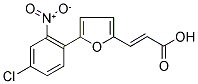 3-[5-(4-CHLORO-2-NITRO-PHENYL)-FURAN-2-YL]-ACRYLIC ACID structure