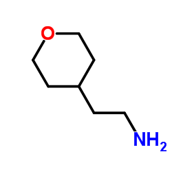 4-(2-氨乙基)四氢吡喃盐酸盐结构式