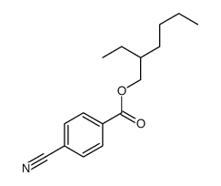 2-ethylhexyl 4-cyanobenzoate Structure