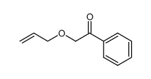 1-phenyl-2-(2-propenyloxy)ethanone结构式