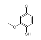 4-chloro-2-methoxybenzenethiol Structure