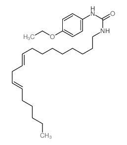 Urea,N-(4-ethoxyphenyl)-N'-9,12-octadecadien-1-yl- structure