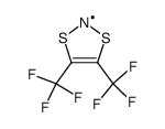 4,5-bis(trifluoromethyl)-1,3,2-dithiazol-2-yl radical Structure