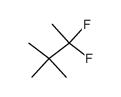 2,2-Difluoro-3-methylpentane Structure