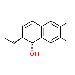 1-Naphthalenol,2-ethyl-6,7-difluoro-1,2-dihydro-,(1R,2R)-(9CI) picture