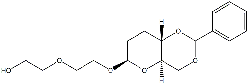 2-(2-Hydroxyethoxy)ethyl 4-O,6-O-(phenylmethylene)-2,3-dideoxy-β-D-erythro-hexopyranoside picture