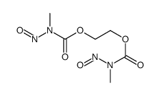 2-(methyl-nitroso-carbamoyl)oxyethyl N-methyl-N-nitroso-carbamate Structure