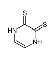 1,4-dihydropyrazine-2,3-dithione结构式