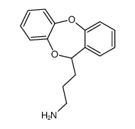 3-(6H-benzo[b][1,4]benzodioxepin-6-yl)propan-1-amine结构式