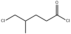 5-氯,4-甲基戊酰氯结构式