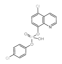 4-CHLOROPHENYL-5-CHLORO-8-QUINOLINYL HYDROGEN PHOSPHATE picture