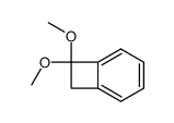 7,7-Dimethoxybicyclo[4.2.0]octa-1,3,5-triene结构式