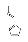 1-(propadienyl)cyclopentadiene结构式