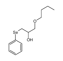 1-butoxy-3-phenylselanylpropan-2-ol Structure