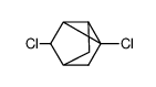 (+)-2,5-Dichlortricyclo(2.2.1.02,6)heptan Structure