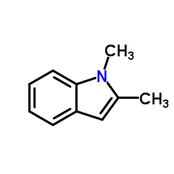 1,2-二甲基吲哚结构式