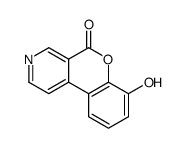 7-hydroxychromeno[3,4-c]pyridin-5-one结构式