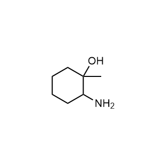 2-Amino-1-methylcyclohexan-1-ol Structure