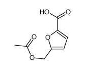 5-(乙酰氧基甲基)呋喃-2-羧酸结构式