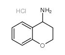 Chroman-4-ylamine hydrochloride Structure