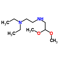 N'-(2,2-Dimethoxyethyl)-N,N-diethyl-1,2-ethanediamine Structure