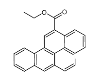 ethyl benzo(a)pyrene-12-carboxylate结构式