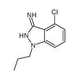 4-chloro-1-propylindazol-3-amine Structure