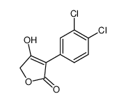 3-(3,4-dichlorophenyl)-4-hydroxyfuran-2(5H)-one Structure