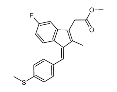 sulindac sulfide methyl ester Structure