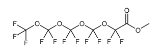 perfluoro-3,5,7,9-tetraoxadecanoic acid methyl ester Structure