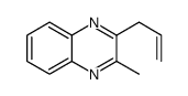 Quinoxaline, 2-methyl-3-(2-propenyl)- (9CI) Structure