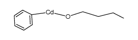 butoxy(phenyl)cadmium结构式