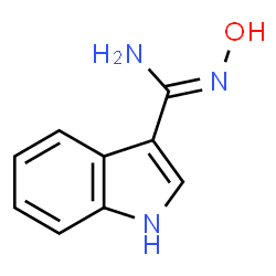 N'-hydroxy-1H-indole-3-carboximidamide structure