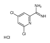 4,6-二氯吡啶甲酰胺盐酸盐结构式