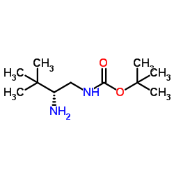 2-Methyl-2-propanyl [(2R)-2-amino-3,3-dimethylbutyl]carbamate picture