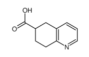 5,6,7,8-四氢喹啉-6-羧酸结构式